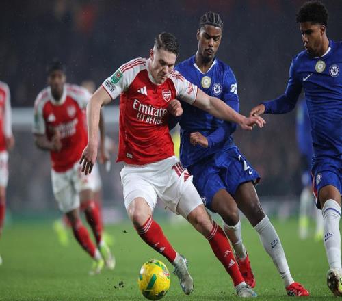 阿森纳10切尔西！总比分42进英联杯决赛哈弗茨替补绝杀弑旧主