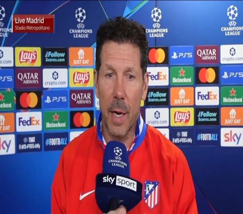 西蒙尼：热刺在保级欧冠排在第四充分说明了他们的实力