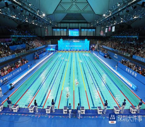 碧波歸靜，傳奇永續：十五運會泳池見證老將新星交相輝映