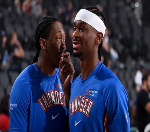 面对快船打出强势表现！雷霆锋线新星的状态真的开始回暖了