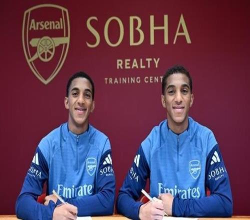 阿森纳官方:俱乐部签下厄瓜多尔16岁双胞胎金特罗兄弟