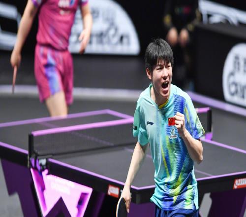 42淘汰张本智和！国乒19岁1米86新星崛起冲冠：单局2119太刺激