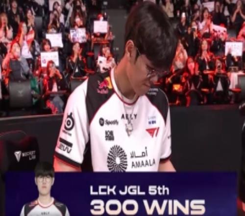 在與Gumayusi的比拚中勝出！T1打野Oner率先拿下LCK300勝