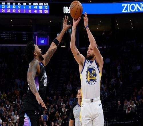 库里27分勇士140124大胜爵士