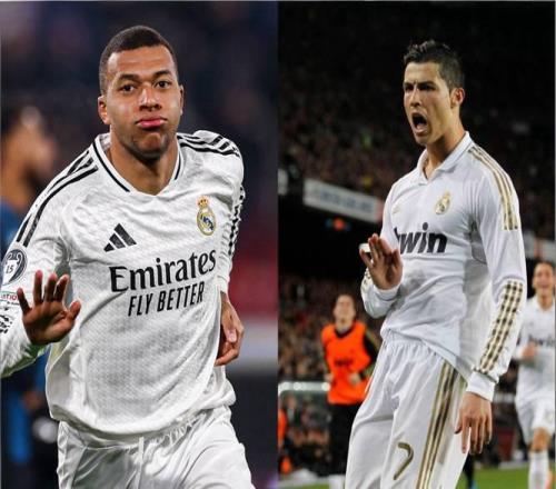 仅差4球!姆巴佩逼近C罗皇马进球纪录,阿隆索盛赞其跻身顶级行列