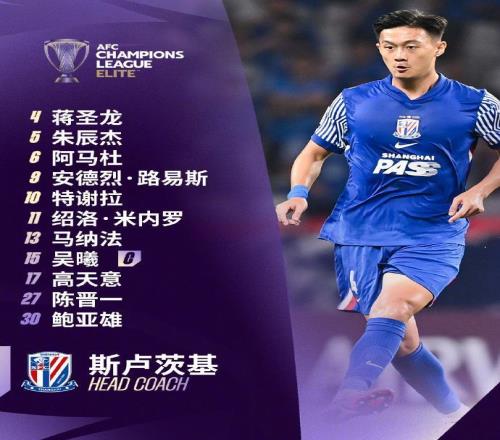 申花客场输球,中超三队要想晋级都有难度