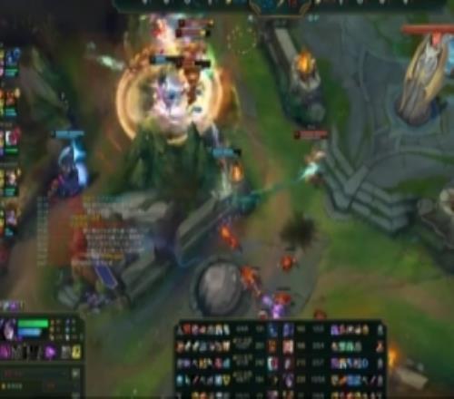 韩服排位：TarzanUcalElkKael同边遭Viper22杀卡莎翻盘