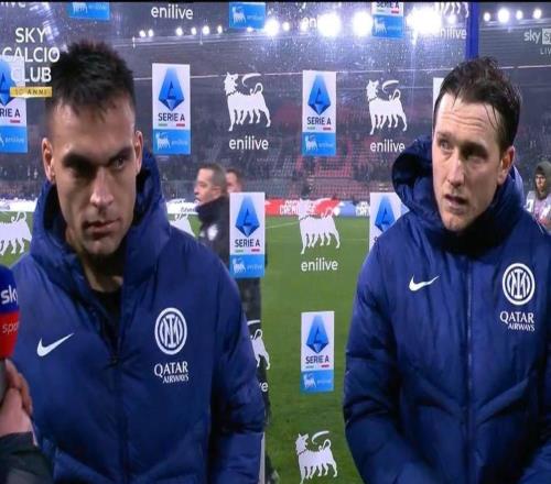 劳塔罗:队史意甲第四射手幸福且骄傲联赛榜首路还很长