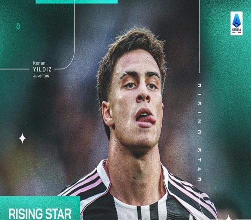 官方:尤文前鋒伊爾迪茲當選意甲11月最佳新星