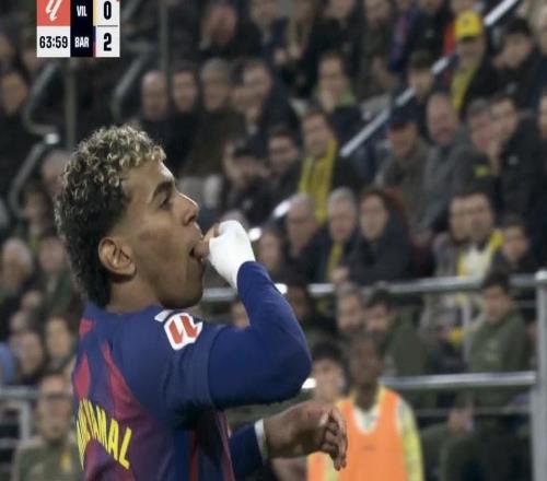 亞馬爾本賽季西甲完成66次成功過人，同期五大聯(lián)賽斷檔第一