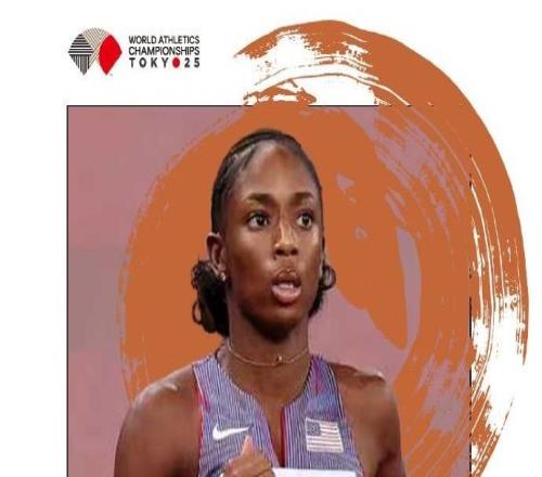 女子200米：杰斐遜伍登21秒68奪冠，成為本屆世錦賽雙金王