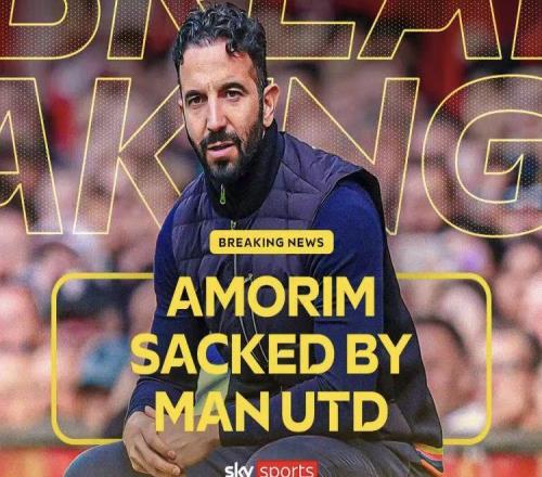 掃地出門！曼聯官宣阿莫林下課，12年恥辱紀錄誕生，C羅迷弟點贊