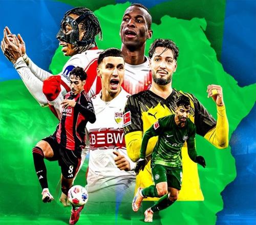 2025年非洲國家杯介紹德甲參賽球員為五大聯(lián)賽最少