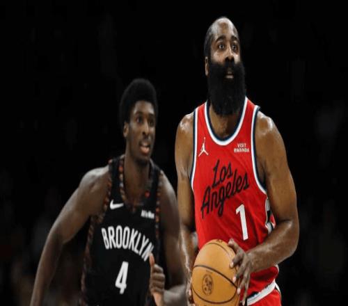 升西部第11!哈登31+6快船大胜篮网小卡26+5+5波特三分9中0