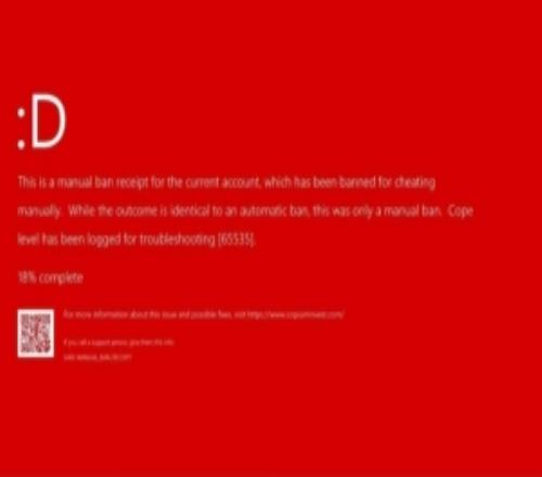 拳頭反作弊團隊在無畏契約用假藍屏、隱藏彩蛋和二維碼戲弄作弊者