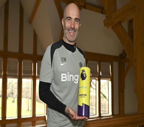 官方:切爾西主帥馬雷斯卡當選英超11月最佳教練