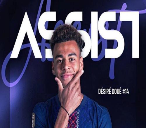 4球3助攻,杜埃代表巴黎近4场欧冠比赛直接参与7粒进球