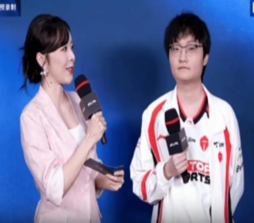 賽前采訪Tian：隊伍最近訓練時間比較少，但狀態還可以