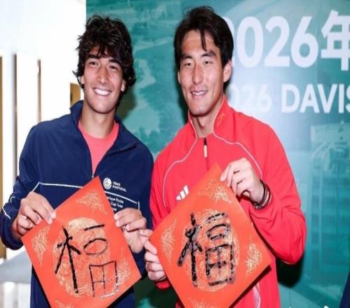 戴维斯杯对阵出炉！布云朝克特第一单打，吴易昺再战博杰斯