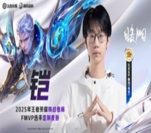 北京WB暖阳选择【铠】作为FMVP定制皮肤的所属英雄!