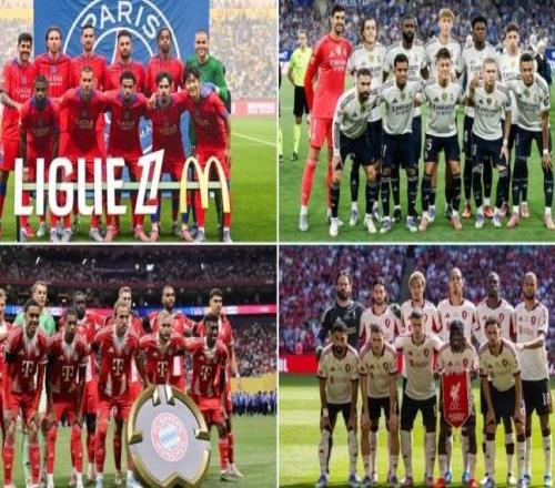有且僅有！英西德法均僅剩1隊保持全勝：利物浦皇馬拜仁巴黎