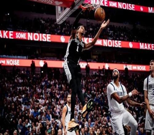 NBA马刺12592大胜独行侠,文班40分15板,浓眉22分13板,弗拉格10分10板