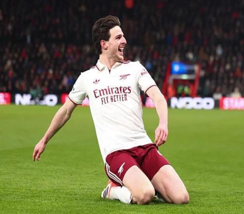 英超第20輪五最佳球員出爐：蒂亞戈領(lǐng)銜，賴斯上榜