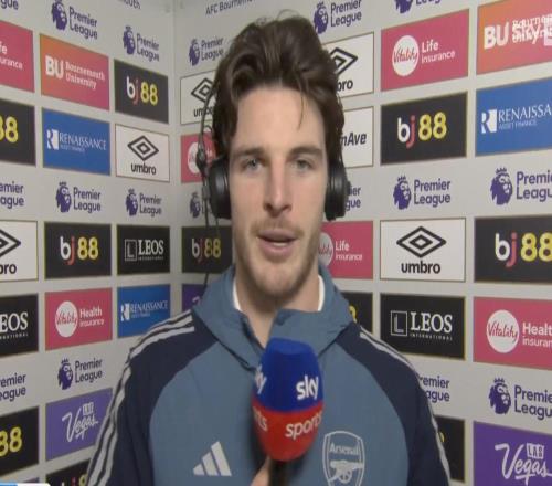 賴斯:有時間也許會看曼城vs切爾西91视频下载链接處在很好的位置上