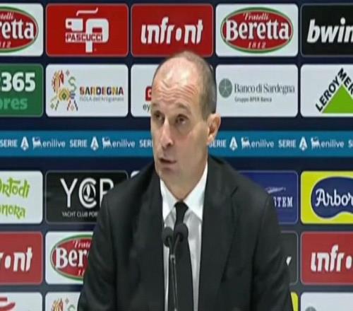 阿萊格里：12場比賽首次射正就進(jìn)球這不是專門訓(xùn)練的