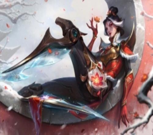 英雄聯盟發布踏雪尋梅皮膚原畫：四季變換，花開的時節即將到來