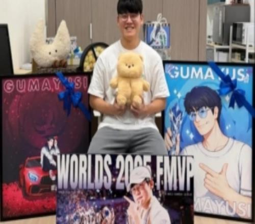 Gumayusi分享生日返圖：感謝把我的生日變得特別的粉絲們