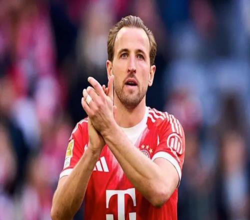 凯恩本赛季德甲已打进31球,联赛剩余7轮距莱万纪录还差10球