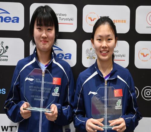 8天奪3冠！中國女乒15歲超級新星崛起：陳夢師妹目標成為世界冠軍