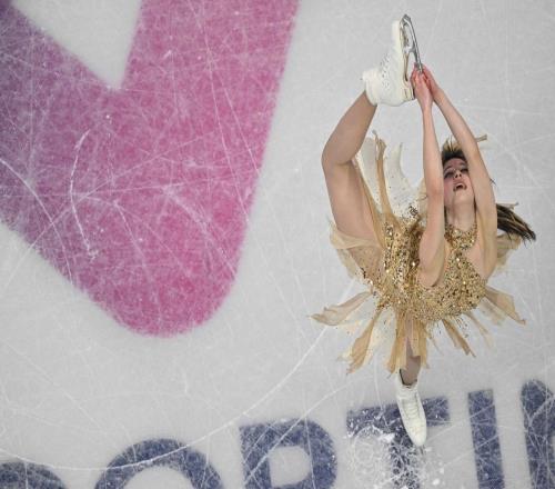 美國華裔選手劉美賢贏得冬奧花滑女單冠軍