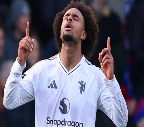 踢英超1年进1球曼联神锋破8个月进球荒,阿莫林大喜:不可或缺