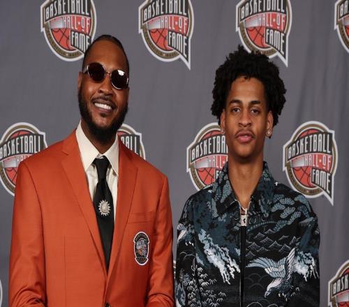 安东尼儿子首秀15+3+3!60%命中率!这表现比布朗尼强啊!