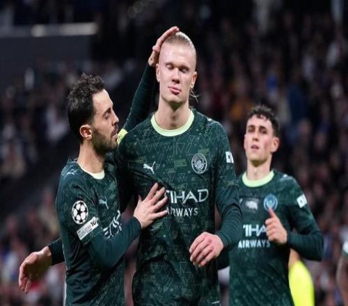 哈兰德本赛季俱乐部+国家队已打进34球,追平C罗1314赛季纪录