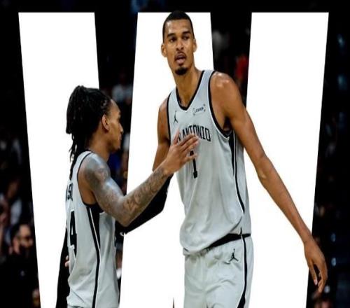 發揮全麵，文班絕殺&全場砍34分12板3斷，馬刺提前鎖定季後賽