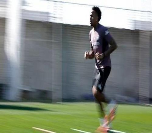 皇馬官方：米利唐恢復部分合練，貝林、姆巴佩仍在康復過程中