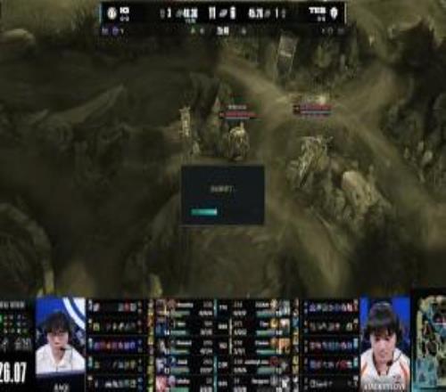 IG對陣TES第一局，因Fengyue反應了一個遊戲內問題發生暫停