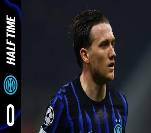 國米半場12腳射門，為有統計後球隊歐冠半場0進球比賽射門紀錄