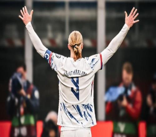 哈兰德本赛季出战20场中18场破门进32球,仅维拉、热刺对其零封