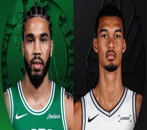 文班39+11+8记3分创纪录,马刺横扫绿军!布朗被驱逐,塔图姆低迷