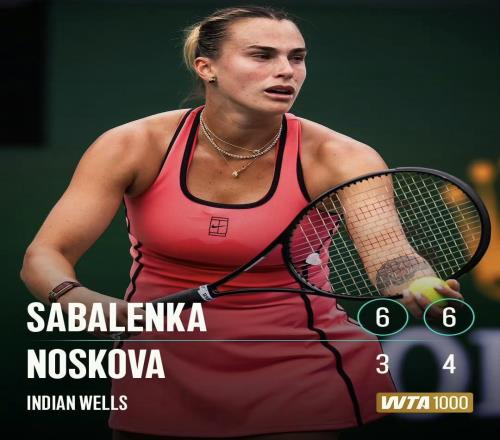 事不過三薩巴倫卡再進印第安維爾斯決賽，誓破亞軍心魔