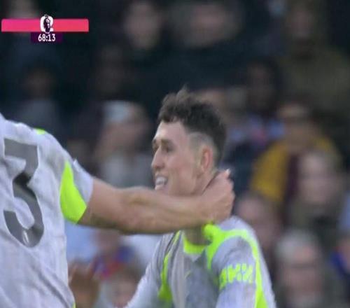 状态火热,福登已连续4场英超取得进球