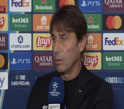 孔蒂:欧冠是完全不同的世界,我们的目标是比法兰克福多进1个