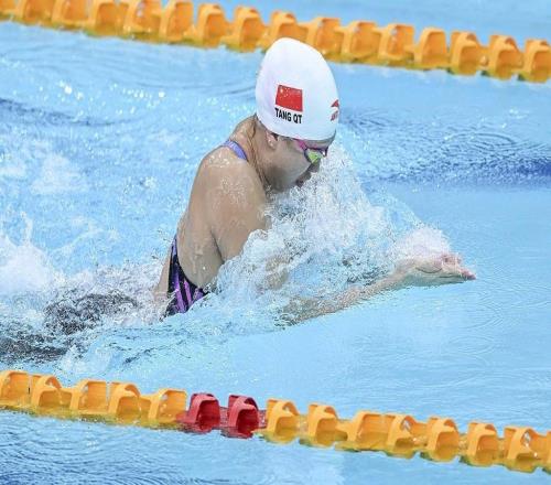 29秒44！唐钱婷一天两次刷新亚洲纪录