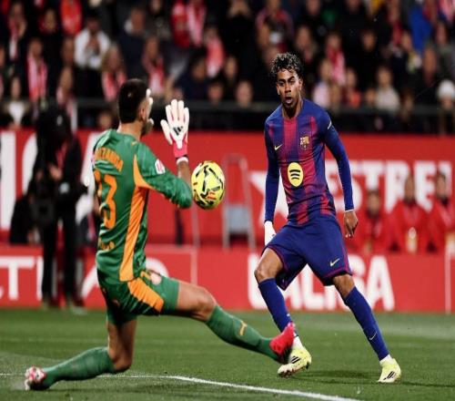 达成新成就,赫罗纳队史首次在西甲击败领头羊球队