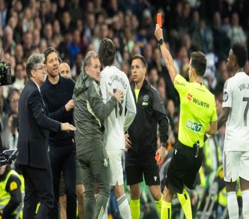 皇马3人染红!裁判报告曝光,2人或被禁赛2场,遭卡瓦哈尔嘲讽