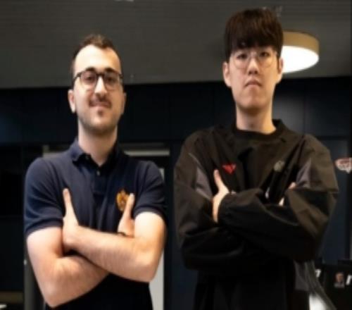 G2打野SkewMond跟Oner合照:跟打野GOAT一起